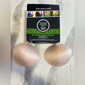 Double D Scoop bra push up shapers NEW, 6.5” wide